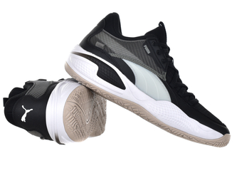 PUMA - COURT RIDER 195064-02- BLACK / WHITE - SNEAKERS