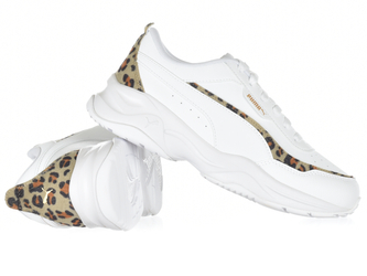 PUMA - Cilia Mode Leo 373217-02 - White / Leopard Color - Sneakers