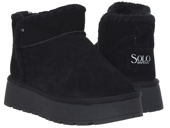 SOLO SOPRANI COUTURE SCW421P19/54 MISTIK SUEDE BLACK