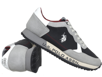 U.S. POLO ASSN. - CLEEF002-GRY-BLK01