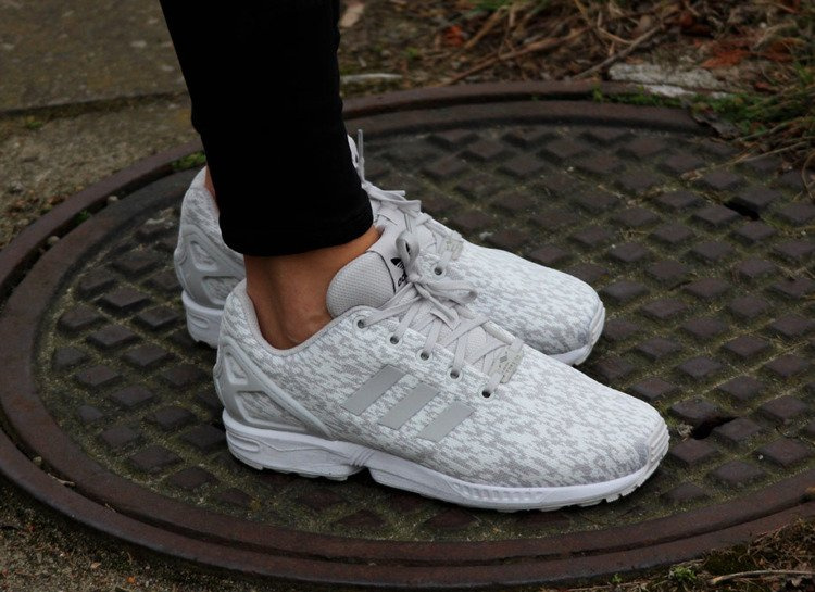 ADIDAS ZX FLUX (BY9830) Biało-srebrny | Womens \ Adidas | Kicks 