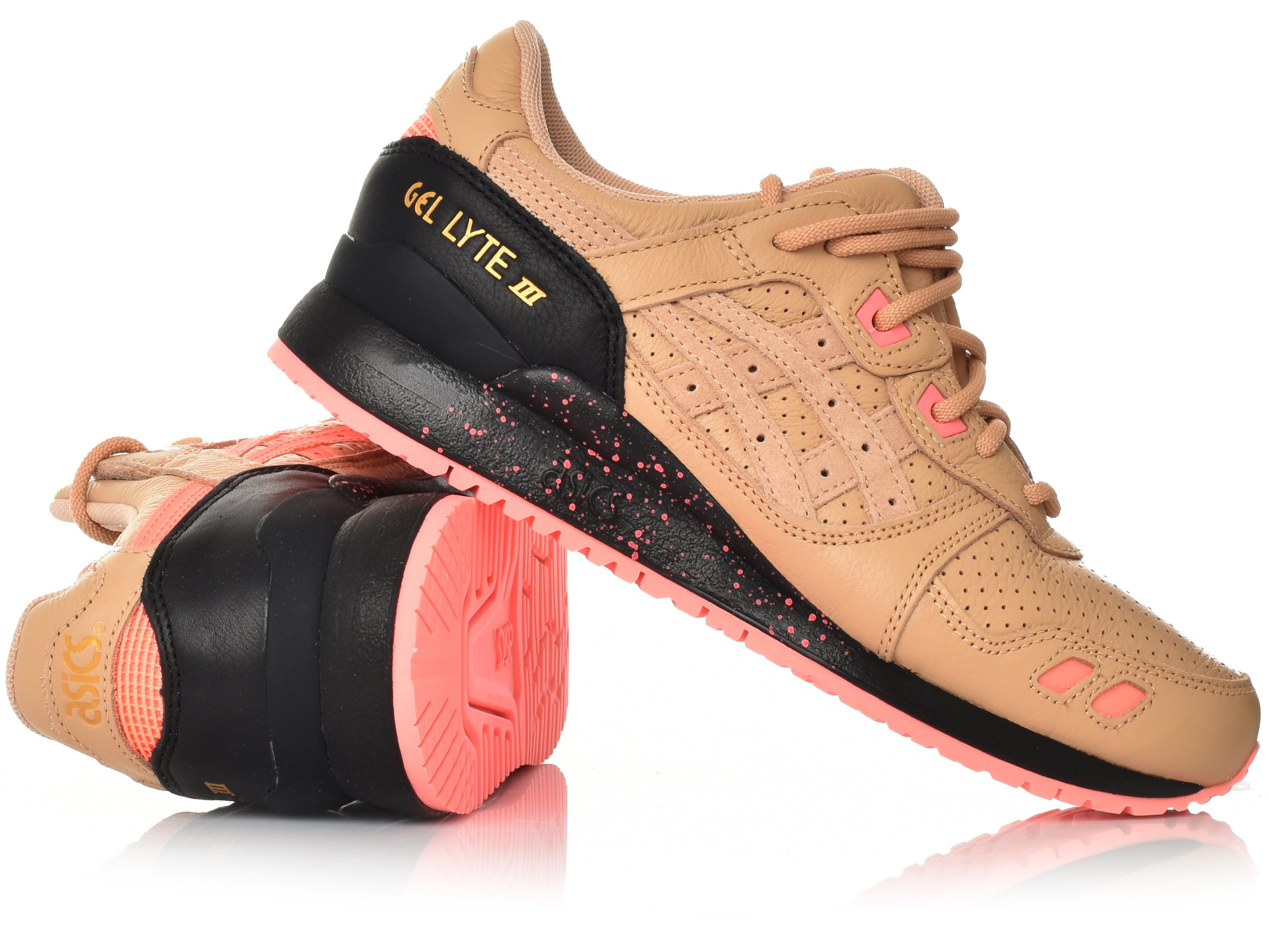 Asics Sneaker Freaker "Tiger Gel-Lyte III 1191A009-201 - Sneakers - Black / Beige / Pink Mens \ Asics | Kicks Sport - a trusted supplier of sports footwear
