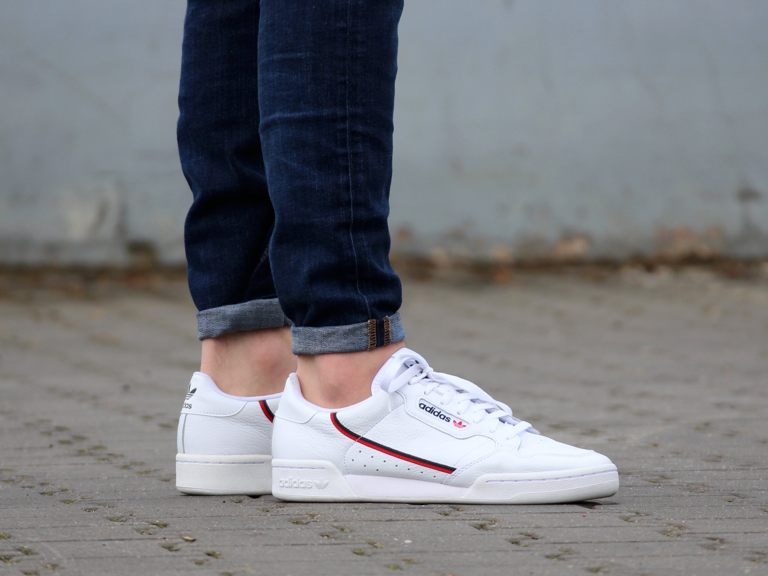 adidas continental 80 jeans
