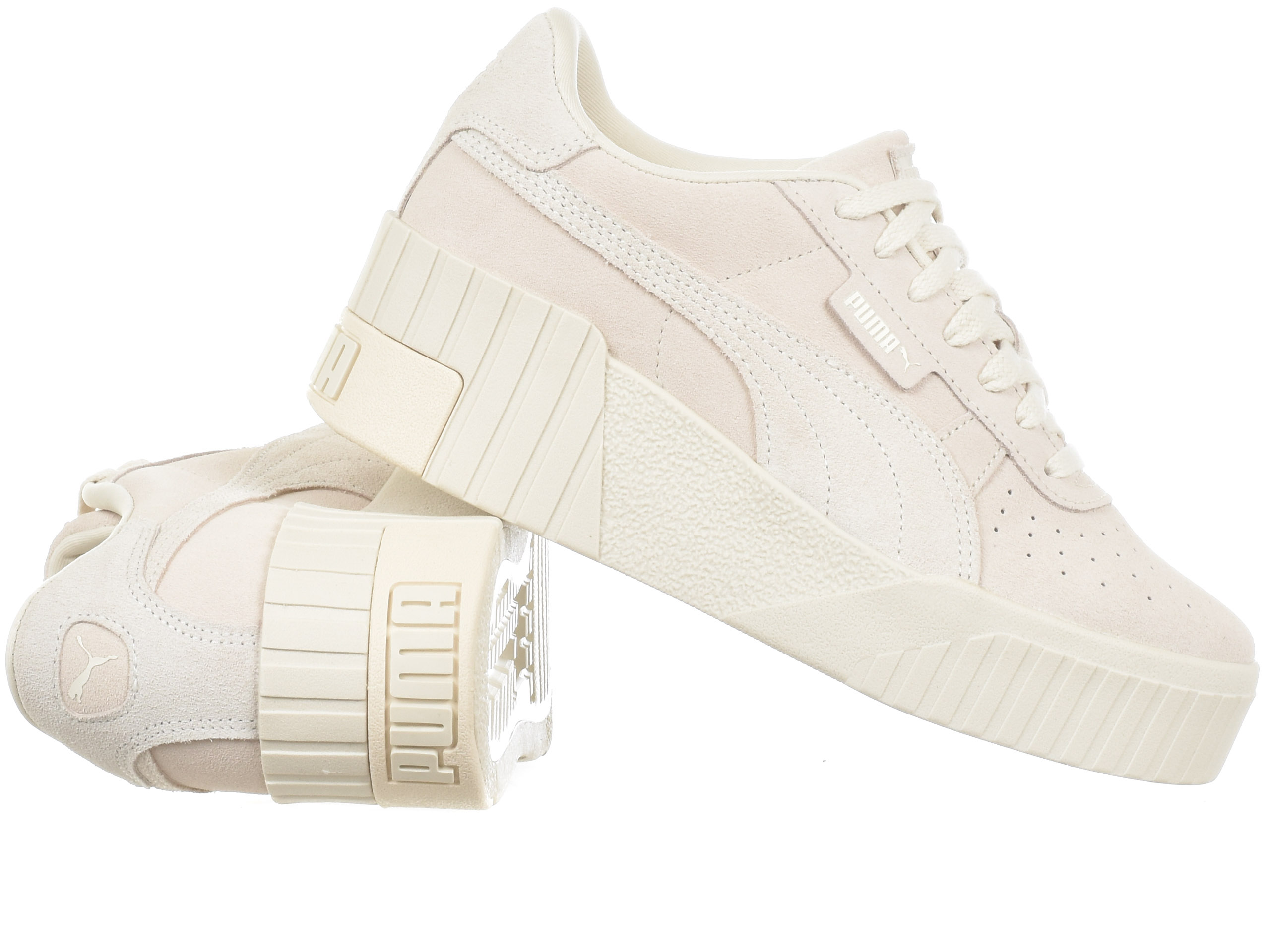 Puma Cali Wedge Tonal Wmns 'Pristine Marshmallow' 385248-01