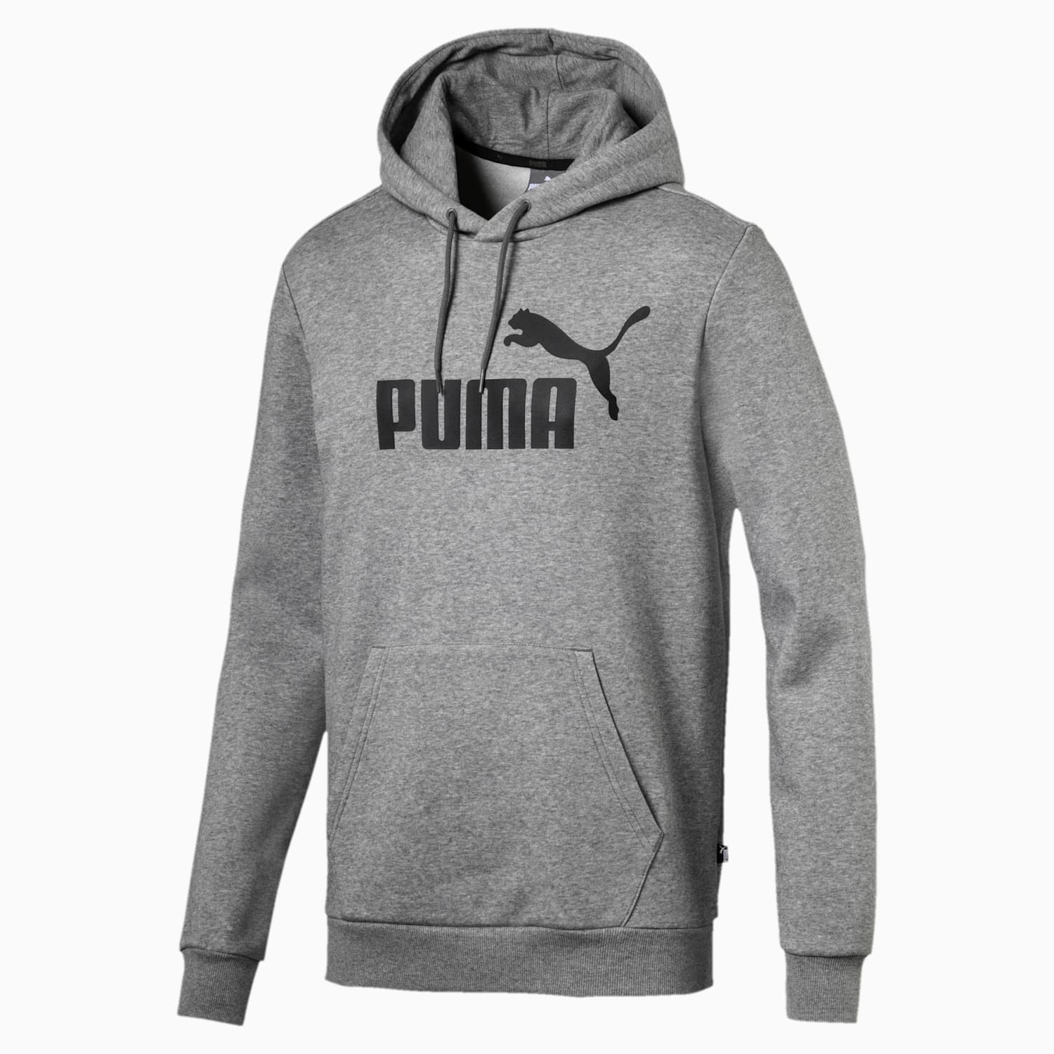 Puma - ESS Hoody FL Big Logo 851743-03 - Hoodie - Grey Granatowy | | Kicks  Sport - a trusted supplier of branded sports footwear