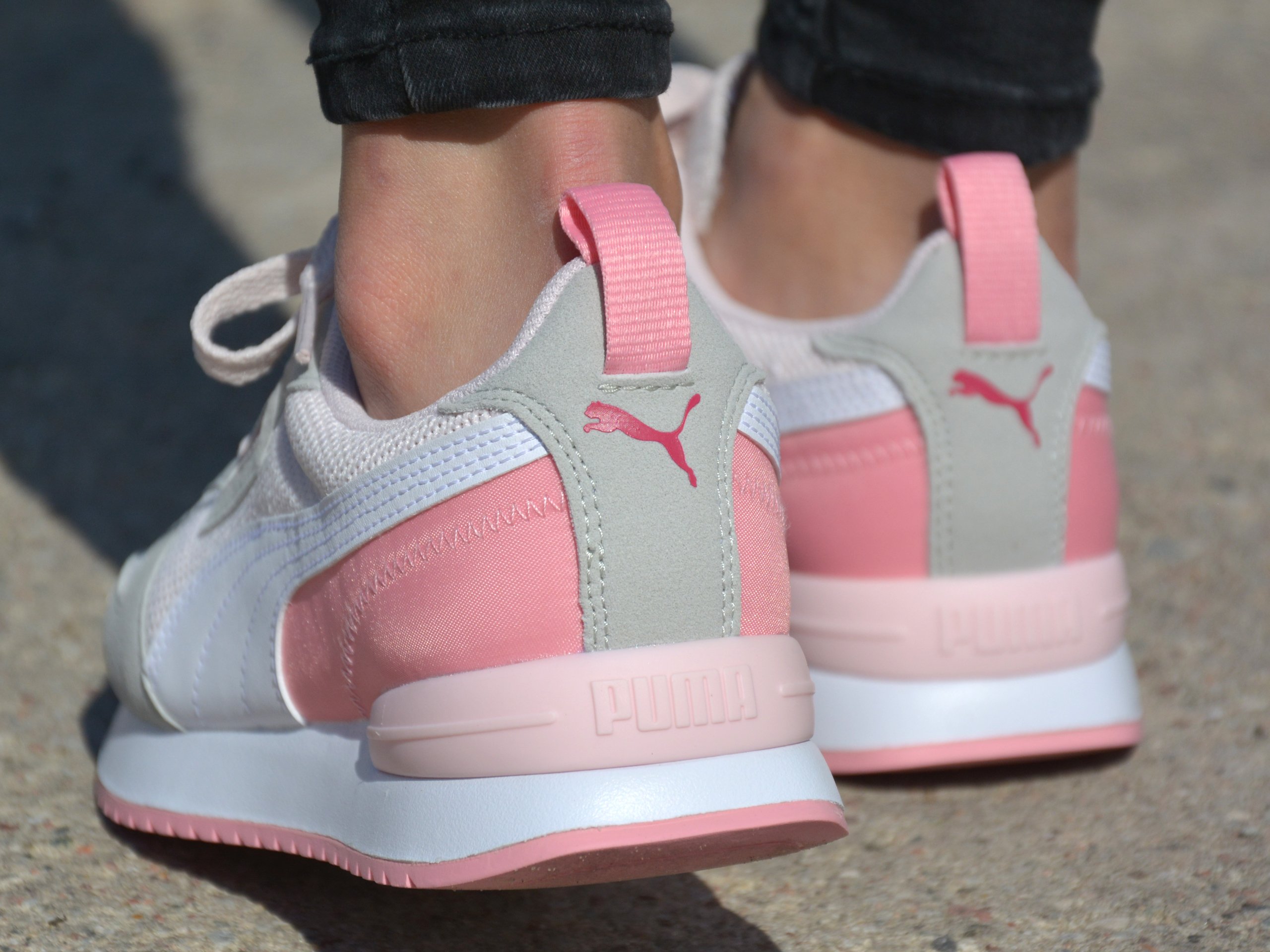 sports Kicks of Sneakers Womens \\ a - Pink White / trusted | Puma - Puma supplier - - Sport footwear 373616-04 R78 branded | Jr