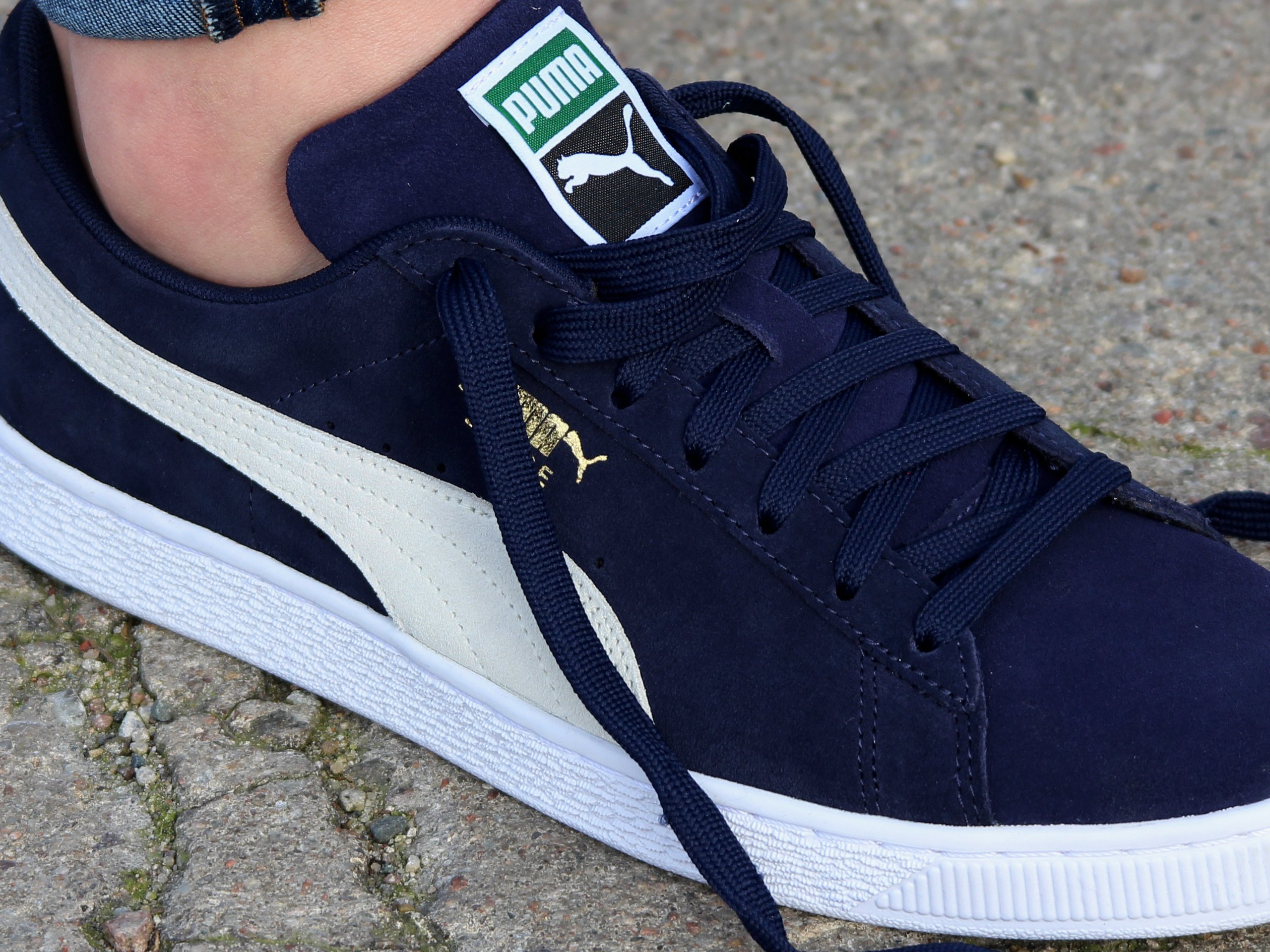 Puma - Suede Classic 356568-51 - - Navy / White | Mens \ Puma | Kicks Sport - a trusted supplier of branded sports footwear