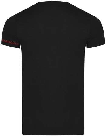 BIKKEMBERGS - MEN'S T-SHIRT 2-PACK - BKK1UTS09BI BLACK