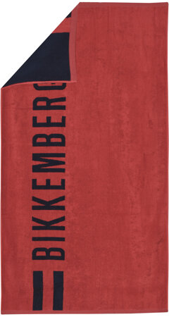 BIKKEMBERGS - beach towel - BKK3MTW01 RED