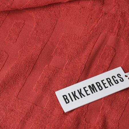 BIKKEMBERGS - beach towel - BKK3MTW02 GOJI BERRY