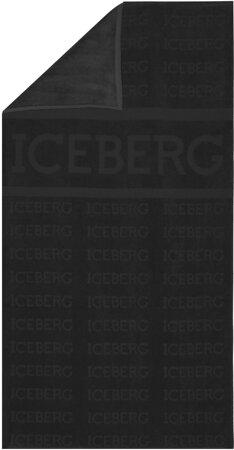 ICEBERG - beach towel - ICE4MTW01 BLACK