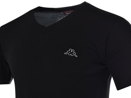Kappa - v-neck 304KZNO - T-shirt - Black