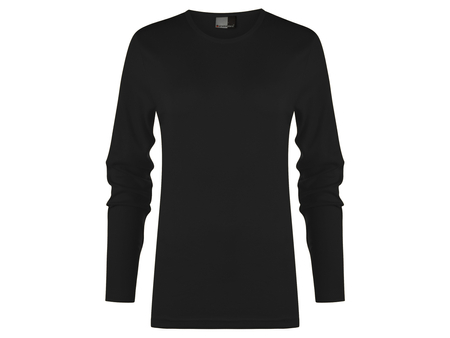 PROMODORO - WOMEN'S INTERLOCK-T LONGSLEEVE BLACK 3465A-9D