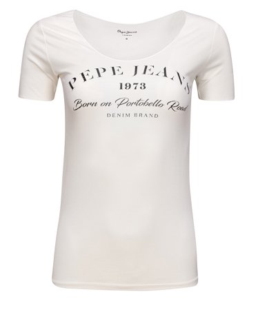 Pepe Jeans - Maelle PL504240 808 - T-shirt - White