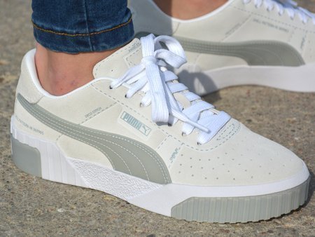 Puma - Cali Patternmaster 369965-01 - Sneakers - White / Grey
