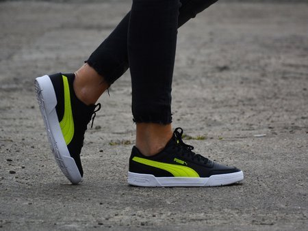 Puma - Caracal 370529-05 - Sneakers - Black / Yellow