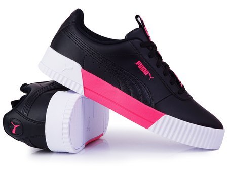 Puma - Carina Bold 372853-02 - Sneakers - Black / Pink