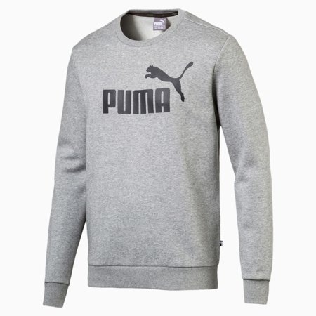 Puma - Essentlals Fleece Crew Sweat 851747-03 - Sneakers - Grey