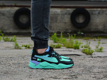 Puma - RS-X Tracks MTV 370939-01 - Sneakers - Turquoise / Black