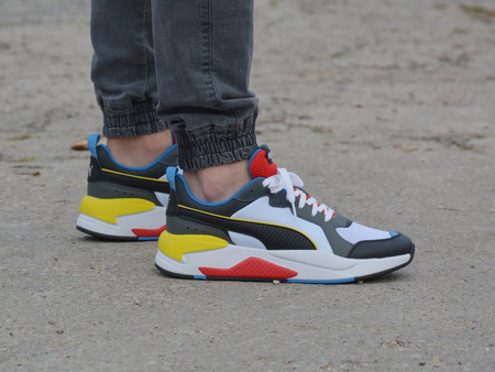 Puma - X-Ray 372602-03 - Sneakers - White / Black / Grey / Yellow / Red