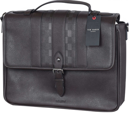 TED BAKER LONDON - LAPTOP BAG 266574 BRN-CHOC WAYVEES