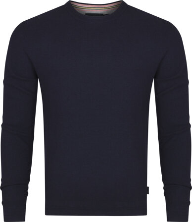 TED BAKER LONDON - MEN'S SWEATER 246976 NAVY STAYLAY