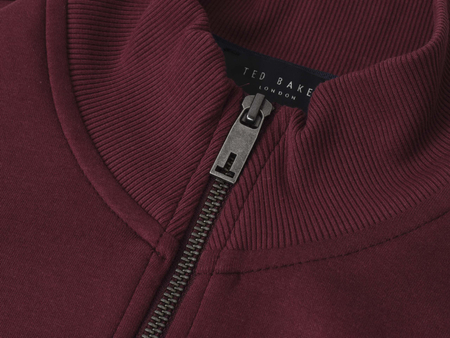 TED BAKER LONDON - MEN'S SWEATSHIRT 273492 MAROON ANTRAM