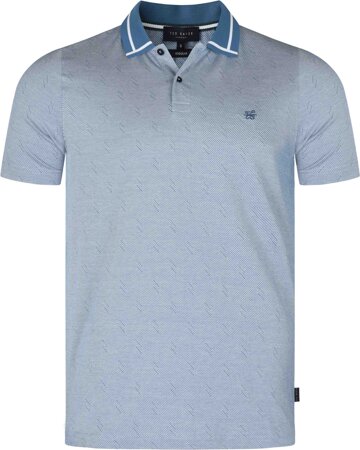 TED BAKER LONDON - POLO 271172 TEAL-BLUE GINALD