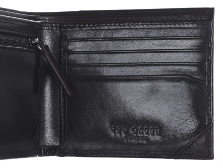 TED BAKER LONDON - WALLET 267037 BLACK KORNERR