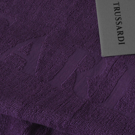 TRUSSARDI - beach towel - TRU2MTW01 PURPLE