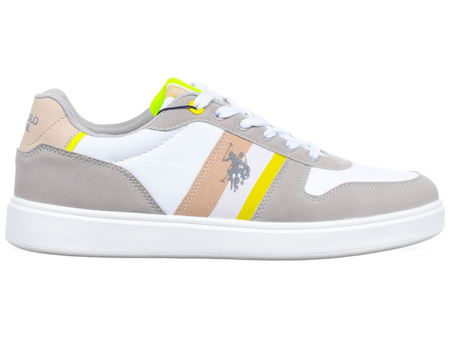 U.S. POLO ASSN. - ROKKO003D-LGR-WHI01