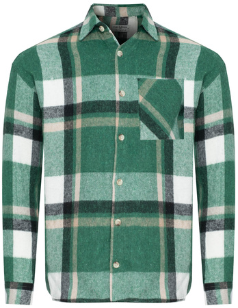 PLUS POSH - ZIELONY KRATKA