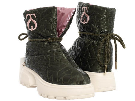 SOLO SOPRANI COUTURE SCW428P59/02 SNOW LOW NYLON DK GREEN