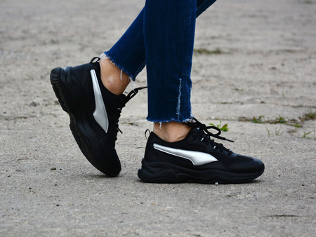 Puma - Cilia 369778-15 - Sneakers - Black / Silver