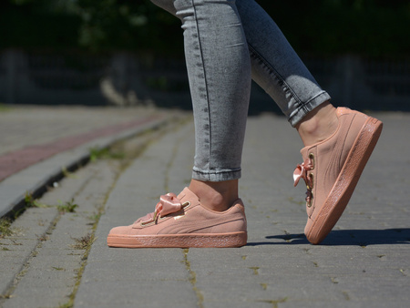 Puma - Suede Heart Satin 362714-05 - Sneakers - Pink