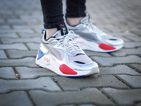 Puma - RS-X x Nasa 372511-01 - Sneakers - White / Blue / Grey / Black / Red