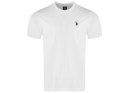 U.S. POLO ASSN. Men crew neck T-Shirt white 