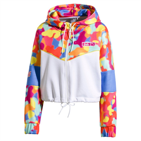 Puma - Barbie 579685-02 - Hoodie - White / Colorful