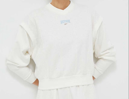 REEBOK - HOODIE CL VARSITY CREW HT7856