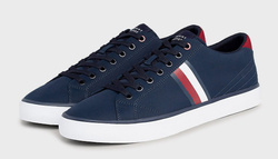 TOMMY HILFIGER - TH HI VULC LOW STRIPES MESH FM0FM04946-DW5