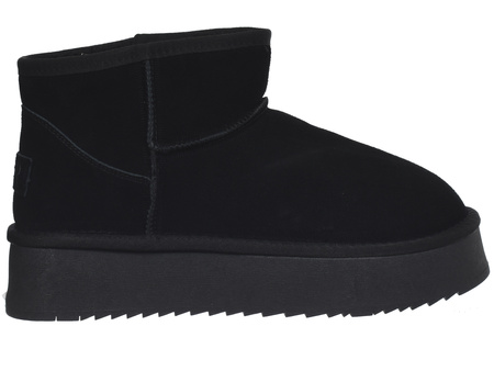 SOLO SOPRANI COUTURE SCW421P05/01 HUGH PLATFORM BLACK