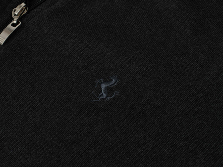 POLO LARA - SWETER MĘSKI ROZPINANY - CIEMNOSZARY K