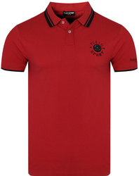 PLEIN SPORT - MEN'S POLO - PS25MPL02/13 RED
