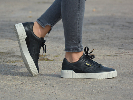 Puma - Cali Emboss 369734-07 - Sneakers - Black / White