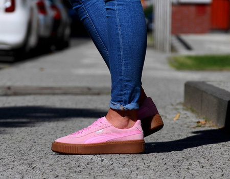 PUMA SUEDE PLATFORM JR (363663-02)