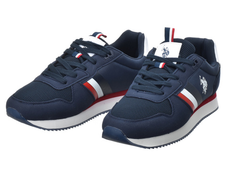 U.S POLO ASSN. - NOBIL006-DBL002 - Navy / Red / White - Sneakers