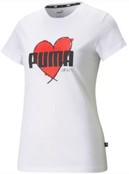 PUMA - HEART TEE 587897-02