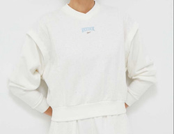 REEBOK - HOODIE CL VARSITY CREW HT7856