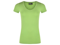 PROMODORO - WOMEN'S SLIM FIT V-NECK LONG WILD LIME 3087A-WL 