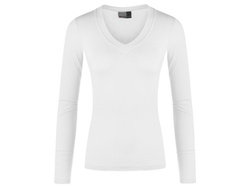 PROMODORO - WOMEN'S WELLNESS LS CHALK WHITE 3360-00 